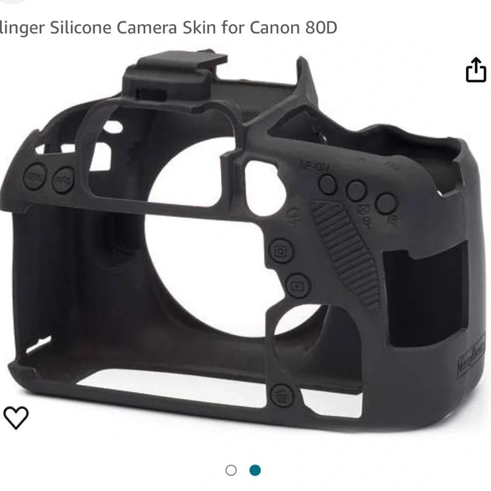 Canon 80D Silicone Rubber Skin
